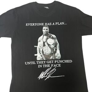 Caribbean Seal Mike Tyson Graphic Tee Boxing Quote T-Shirt 2XL‎